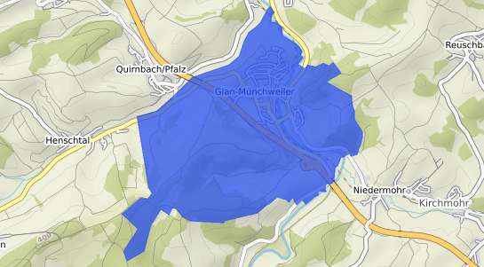 Bodenrichtwertkarte Glan Muenchweiler
